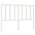 Produktbild 2 för Sänggavel vit 146x4x100 cm massiv furu