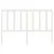 Produktbild 4 för Sänggavel vit 156x4x100 cm massiv furu
