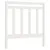 Produktbild 2 för Sänggavel vit 81x4x100 cm massiv furu