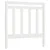 Produktbild 2 för Sänggavel vit 106x4x100 cm massiv furu