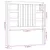 Produktbild 6 för Sänggavel honungsbrun 81x4x100 cm massiv furu