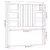 Produktbild 6 för Sänggavel vit 106x4x100 cm massiv furu