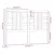 Produktbild 6 för Sänggavel vit 146x4x100 cm massiv furu