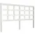 Produktbild 2 för Sänggavel vit 156x4x100 cm massiv furu
