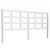 Produktbild 2 för Sänggavel vit 185,5x4x100 cm massiv furu