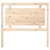 Produktbild 4 för Sänggavel 106x4x100 cm massiv furu