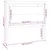 Produktbild 6 för Sänggavel svart 156x4x100 cm massiv furu