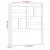 Produktbild 6 för Sänggavel 81x4x104 cm massiv furu