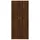 Garderob brun ek 80x52x180 cm konstruerat trä