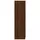 Garderob brun ek 80x52x180 cm konstruerat trä