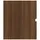 Handfatsskåp brun ek 90x38,5x45 cm konstruerat trä