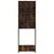 Produktbild 6 för Tvättmaskinsskåp rökfärgad ek 64x24x190 cm