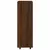 Produktbild 6 för Garderob brun ek 80x40x110 cm konstruerat trä