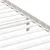 Produktbild 6 för Sängram massivt trä 75x190 cm vit