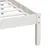 Produktbild 7 för Sängram massiv furu 90x190 cm vit
