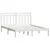 Produktbild 3 för Sängram massiv furu 120x190 cm vit