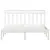 Produktbild 4 för Sängram massiv furu 120x190 cm vit