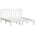 Produktbild 3 för Sängram massiv furu 135x190 cm vit