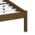 Produktbild 7 för Sängram honungsbrun massiv furu 140x190 cm