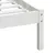 Produktbild 7 för Sängram vit massiv furu 90x200 cm