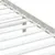 Produktbild 6 för Sängram vit massiv furu 100x200 cm