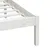 Produktbild 7 för Sängram vit massiv furu 120x200 cm