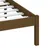 Produktbild 7 för Sängram honungsbrun massiv furu 140x200 cm