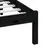 Produktbild 7 för Sängram svart massiv furu 160x200 cm