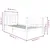 Produktbild 7 för Sängram massiv furu 90x190 cm vit