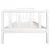 Produktbild 4 för Sängram massiv furu 90x190 cm vit