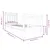 Produktbild 9 för Sängram massiv furu 90x190 cm vit