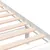Produktbild 6 för Sängram vit massivt trä 90x200 cm