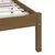 Produktbild 7 för Sängram honungsbrun massiv furu 140x190 cm