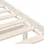 Produktbild 7 för Sängram massivt trä 75x190 cm vit