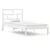 Produktbild 2 för Sängram massiv furu 90x190 cm vit
