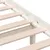 Produktbild 7 för Sängram massiv furu 120x190 cm vit