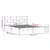 Produktbild 9 för Sängram massiv furu 120x190 cm vit