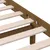 Produktbild 7 för Sängram honungsbrun massiv furu 140x190 cm