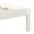 Produktbild 6 för Sängram vit massiv furu 140x200 cm