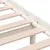 Produktbild 8 för Sängram vit massiv furu 160x200 cm