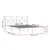 Produktbild 10 för Sängram vit massiv furu 160x200 cm