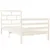 Produktbild 3 för Sängram massiv furu 90x190 cm vit