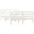 Produktbild 3 för Sängram vit massiv furu 140x190 cm