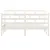 Produktbild 4 för Sängram vit massiv furu 140x190 cm