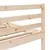 Produktbild 6 för Sängram massiv furu 100x200 cm enkelsäng