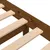 Produktbild 7 för Sängram honungsbrun massiv furu 100x200 cm enkelsäng