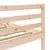 Produktbild 6 för Sängram massiv furu 200x200 cm
