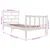 Produktbild 9 för Sängram vit massiv furu 90x190 cm