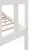 Produktbild 6 för Sängram vit massiv furu 160x200 cm