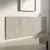 Produktbild 4 för Vägghängd sänggavel betonggrå 240x1,5x80 cm konstruerat trä
